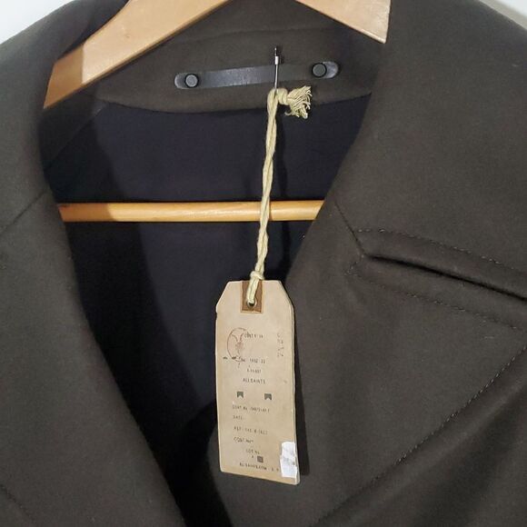 All Saints Women's Aya Wool Blend Pea Coat NWT - Picture 6 of 10